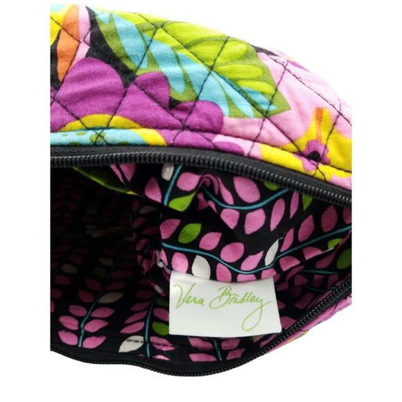 Vera Bradley Purse Va Va Bloom Colorful Floral Print Fabric Quilted Cross Body - Picture 5 of 15